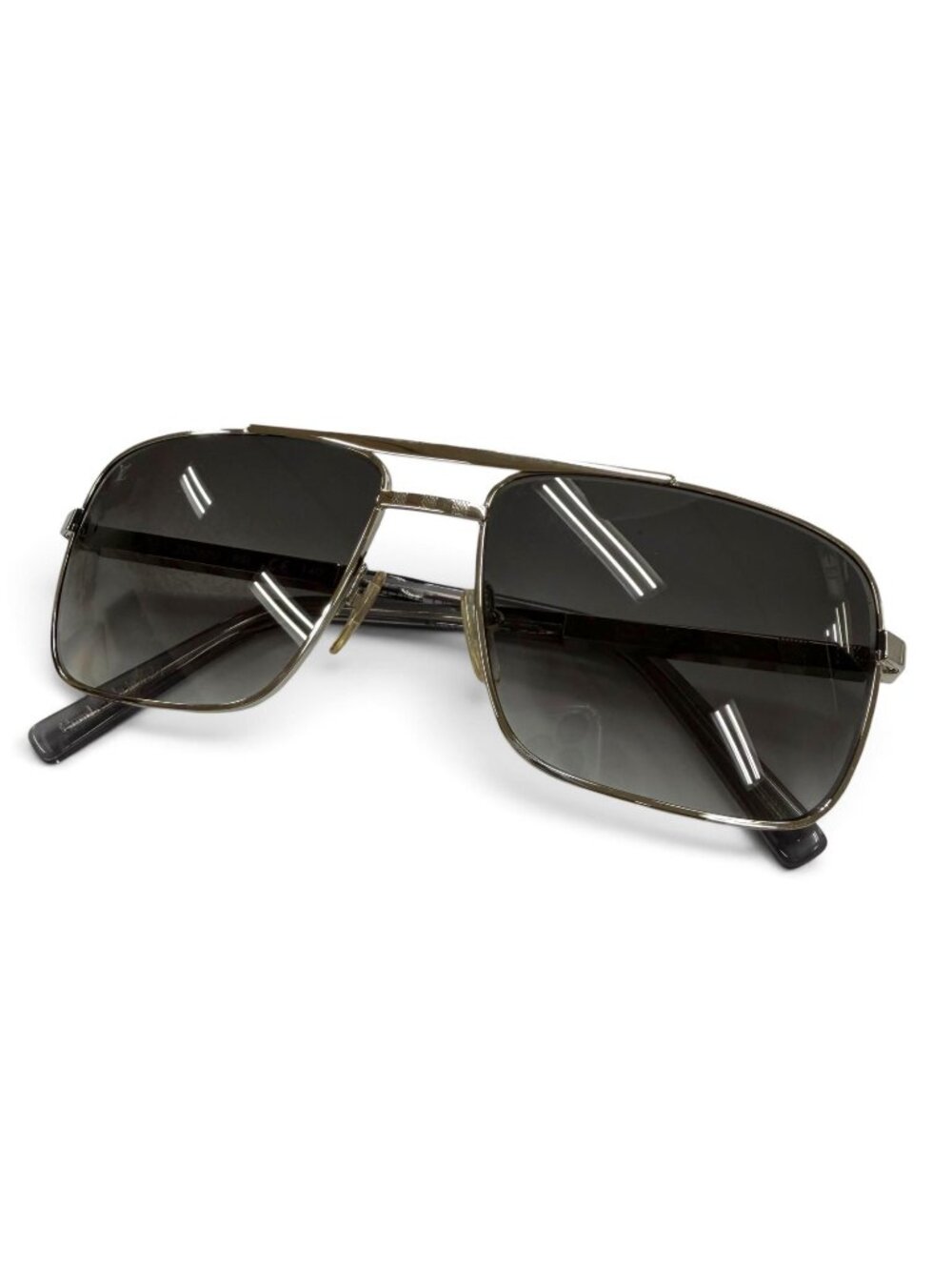 Louis Vuitton Attitude Damier Argent Two Bridge Eyewear Sunglasses 59 16 Demo